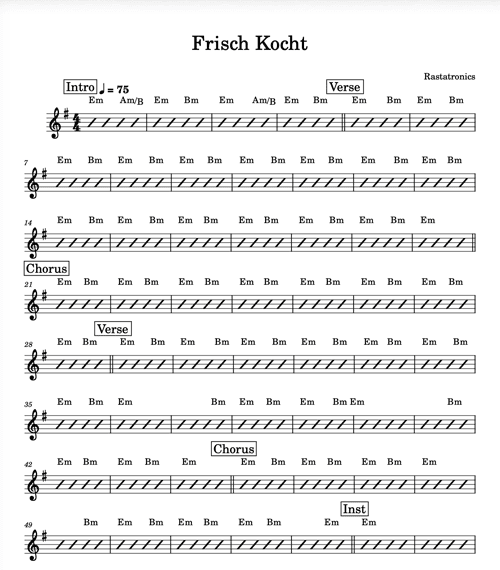 Frisch Kocht - Rastatronics